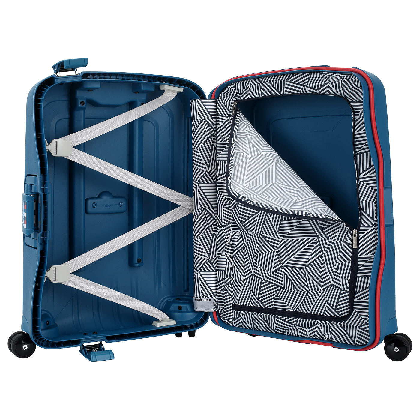 Чемодан для ручной клади из полипропилена с кодовым замком Samsonite S’Cure