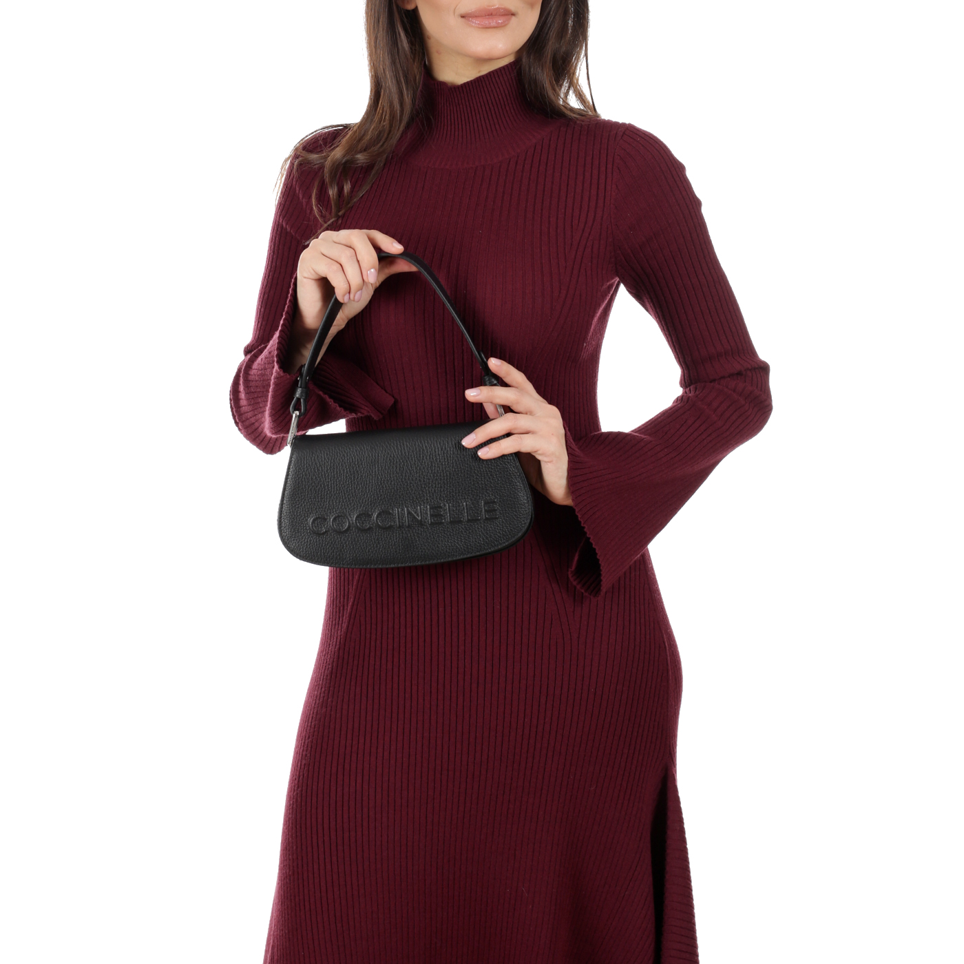 Кожаная сумка Coccinelle CoccinelleMyrtha maxi log