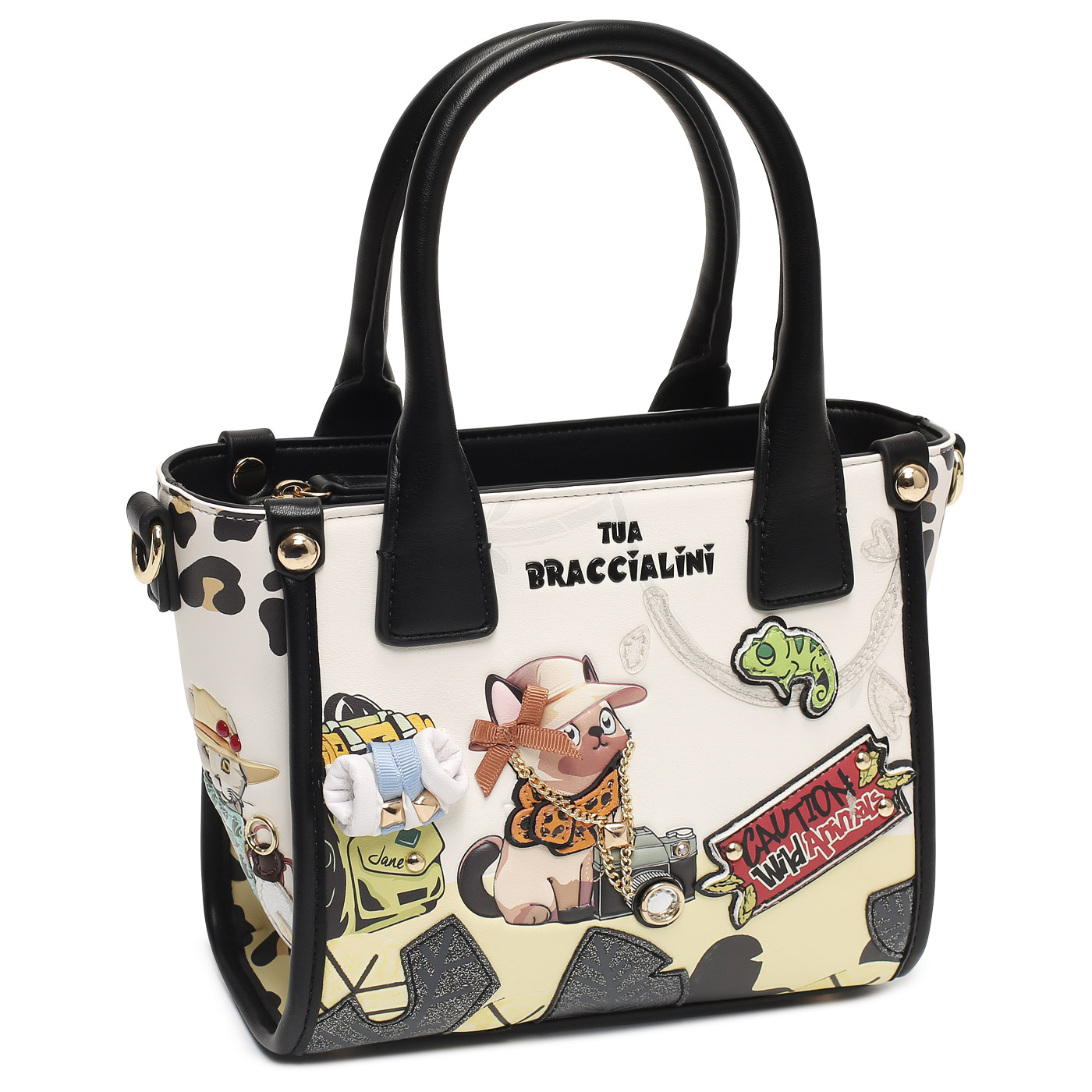 Сумка с короткими ручками Braccialini All Round