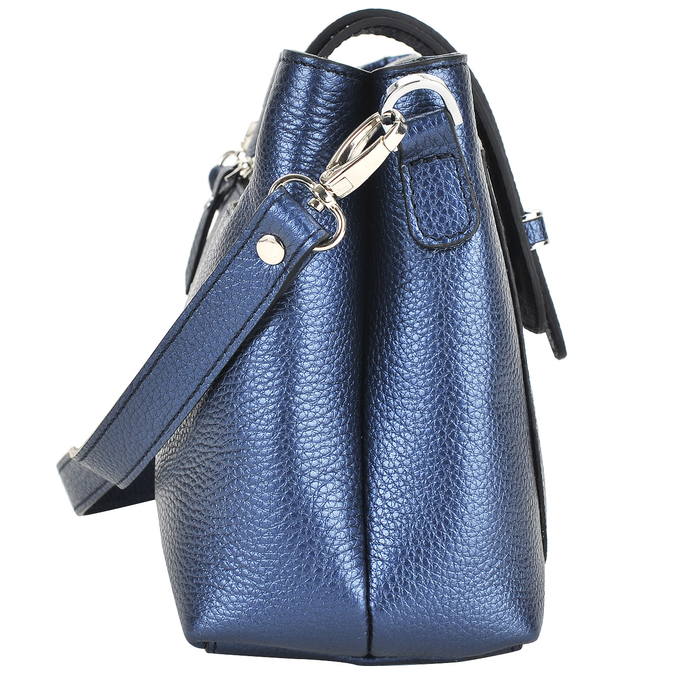 Маленькая кожаная сумка с двумя отделами Chatte Marseille