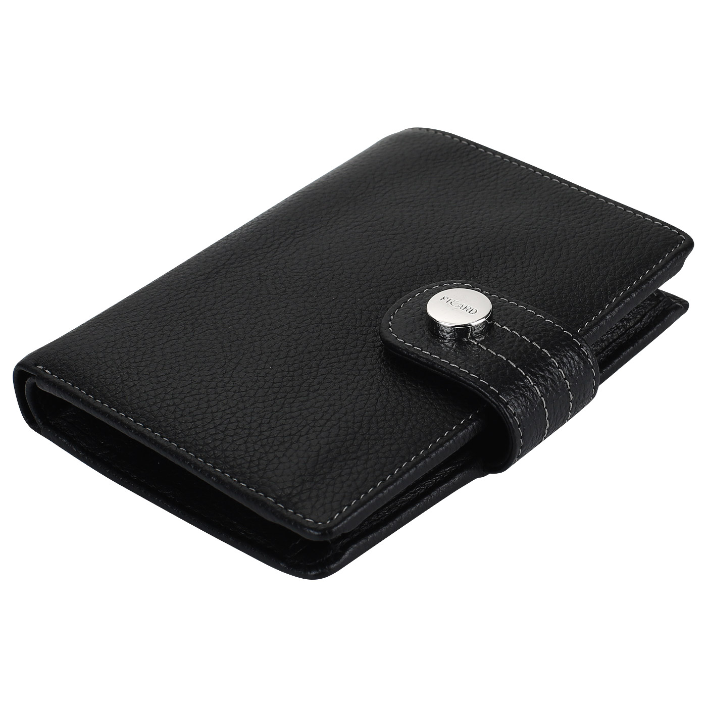 Портмоне из кожи на кнопке Picard Melbourne