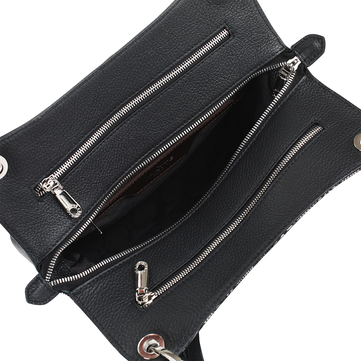 Мягкая сумка на молнии Chatte Lille