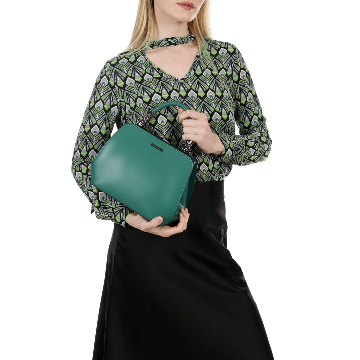 Кожаная сумка Cromia Jackie