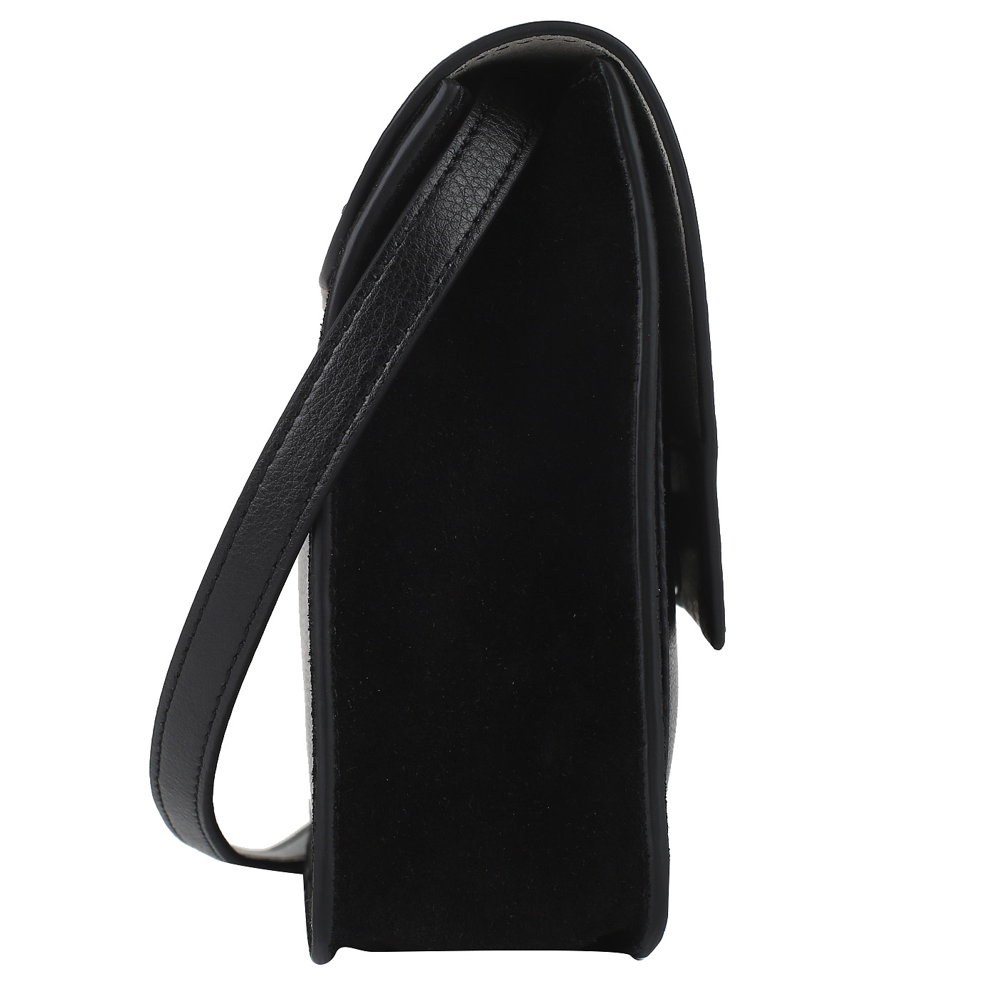 Сумочка из кожи и замши Coccinelle Sandy bimaterial