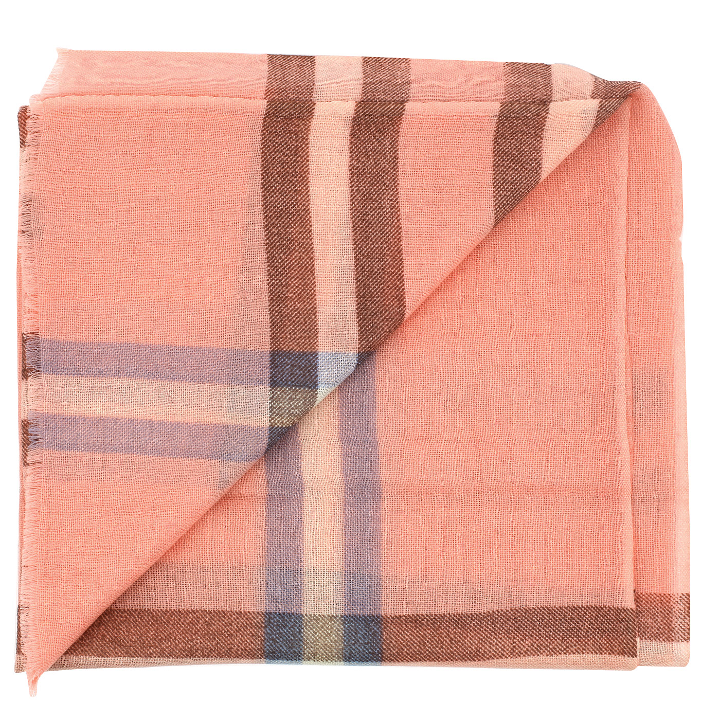 Шерстяной клетчатый палантин Dispacci 