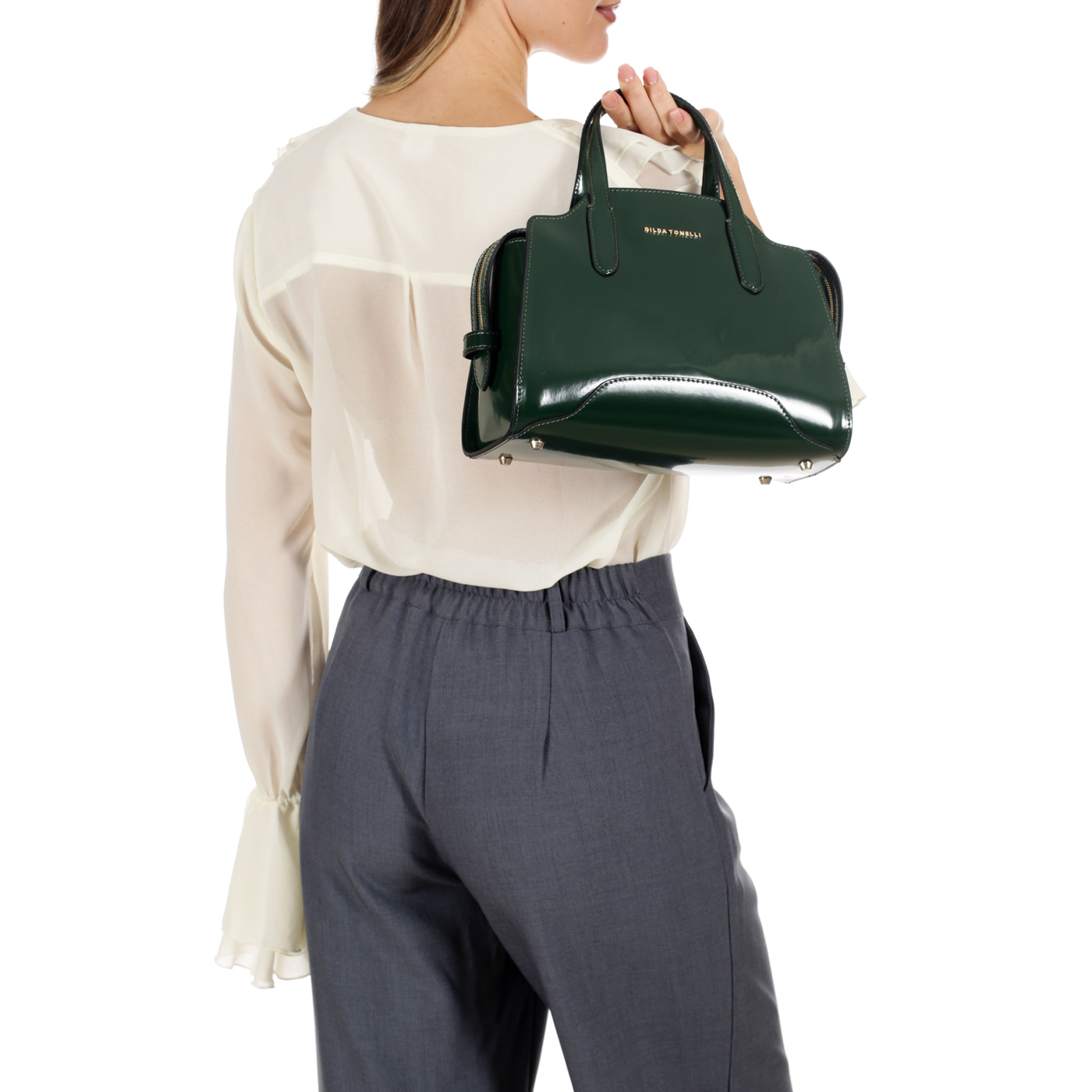 Кожаная сумка Gilda Tonelli Pad