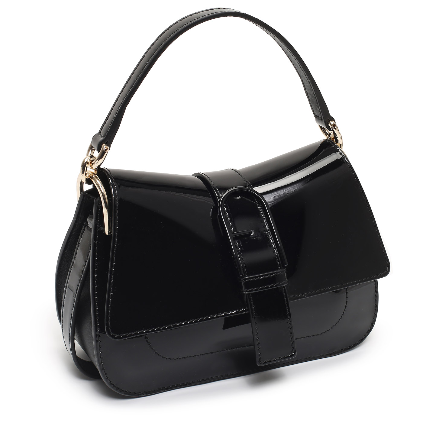 Кожаная сумка Furla Flow