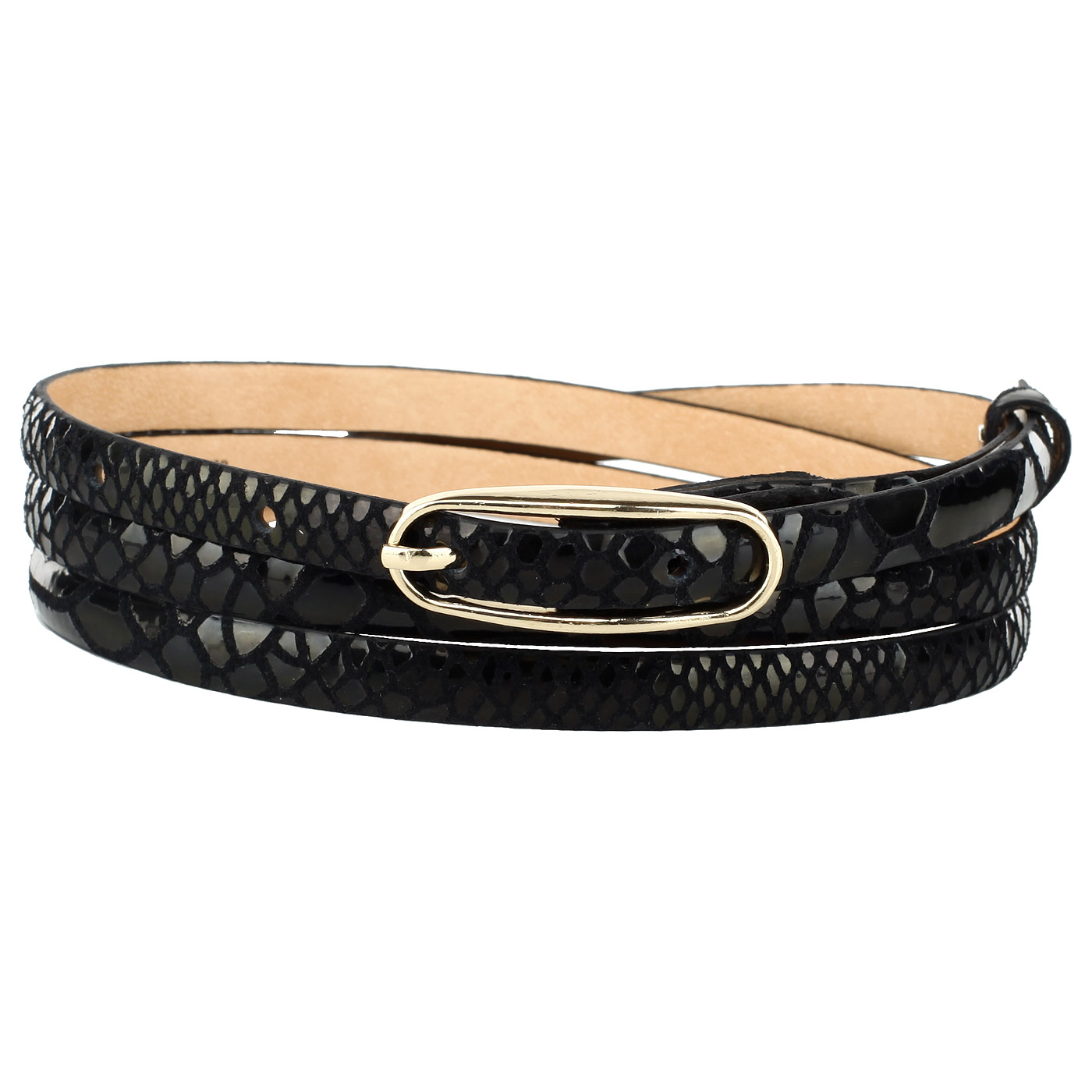 Chatte Женский ремень из натуральной кожи и замши