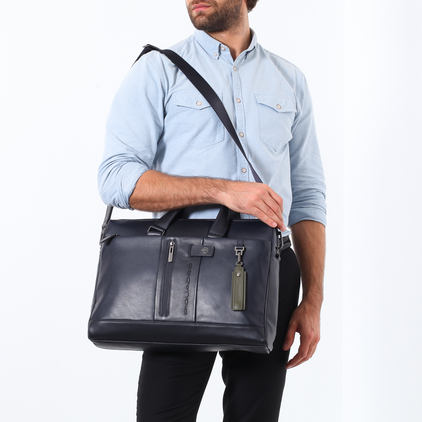 Деловая сумка с плечевым ремнем Piquadro Urban