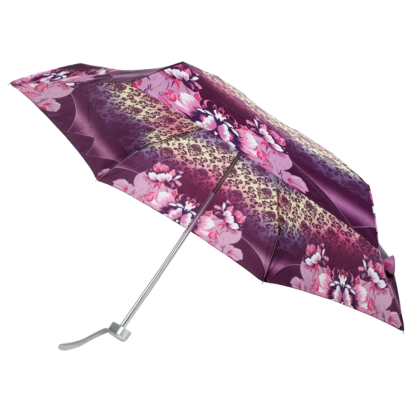 Складной компактный зонт с принтом Raindrops 