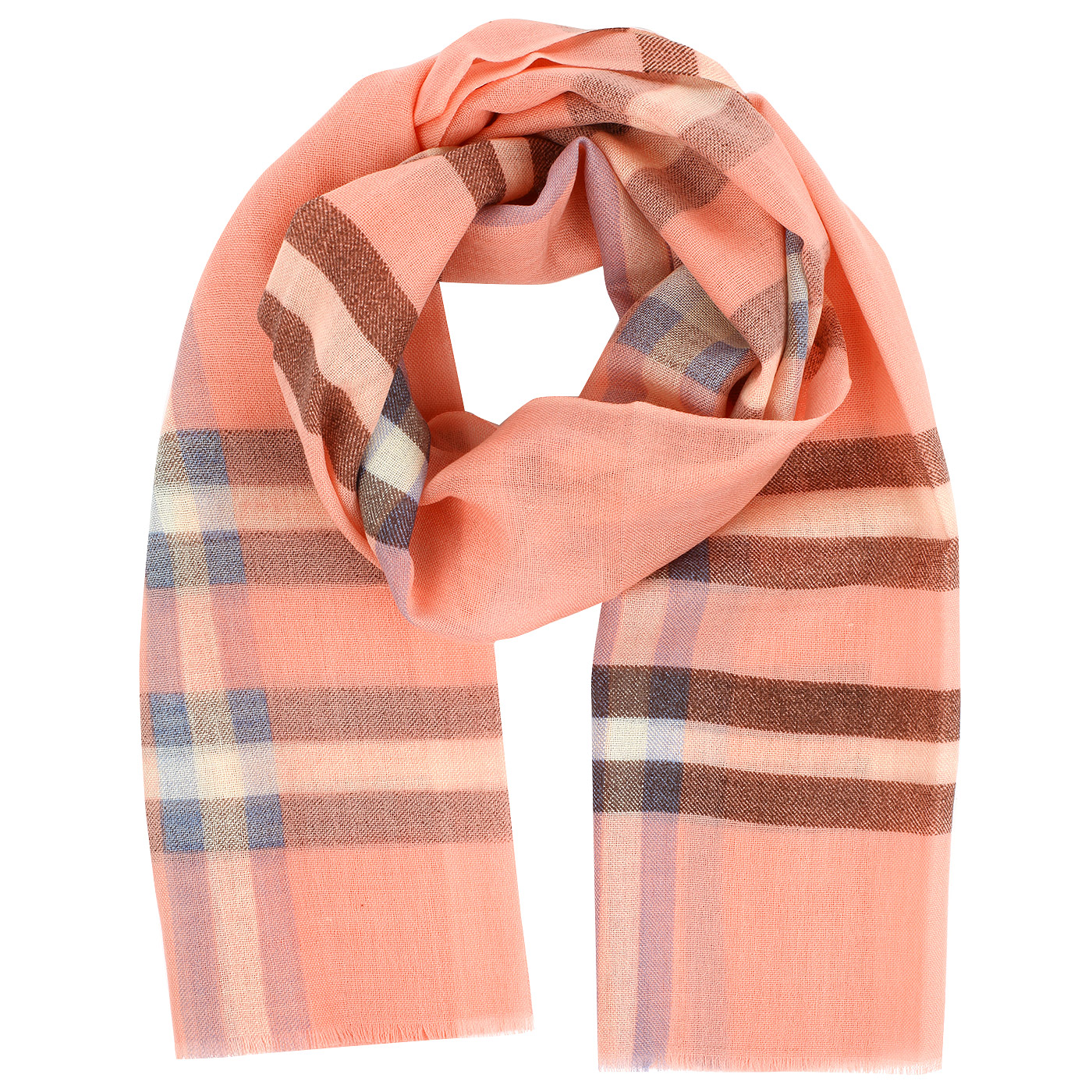 Dispacci Шерстяной клетчатый палантин