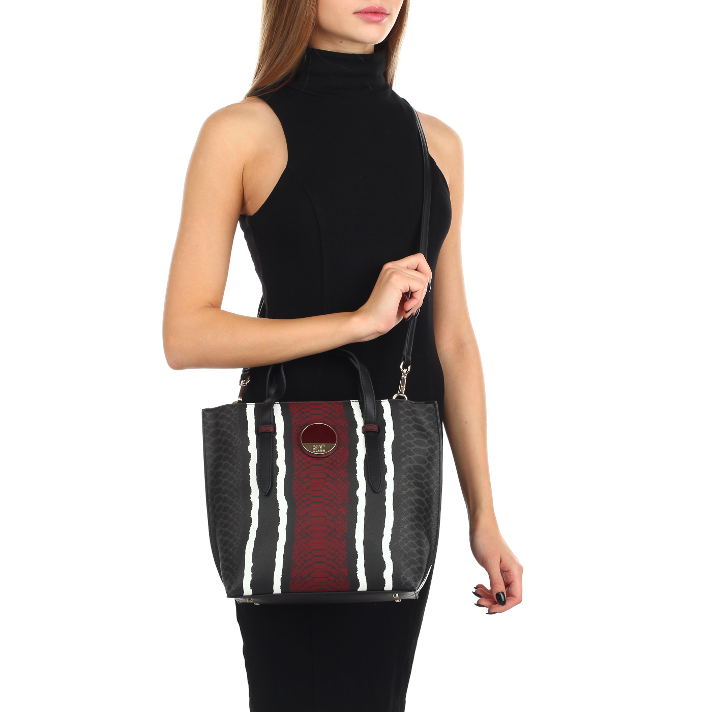 Сумочка со съемным ремешком Cavalli Class Panthera