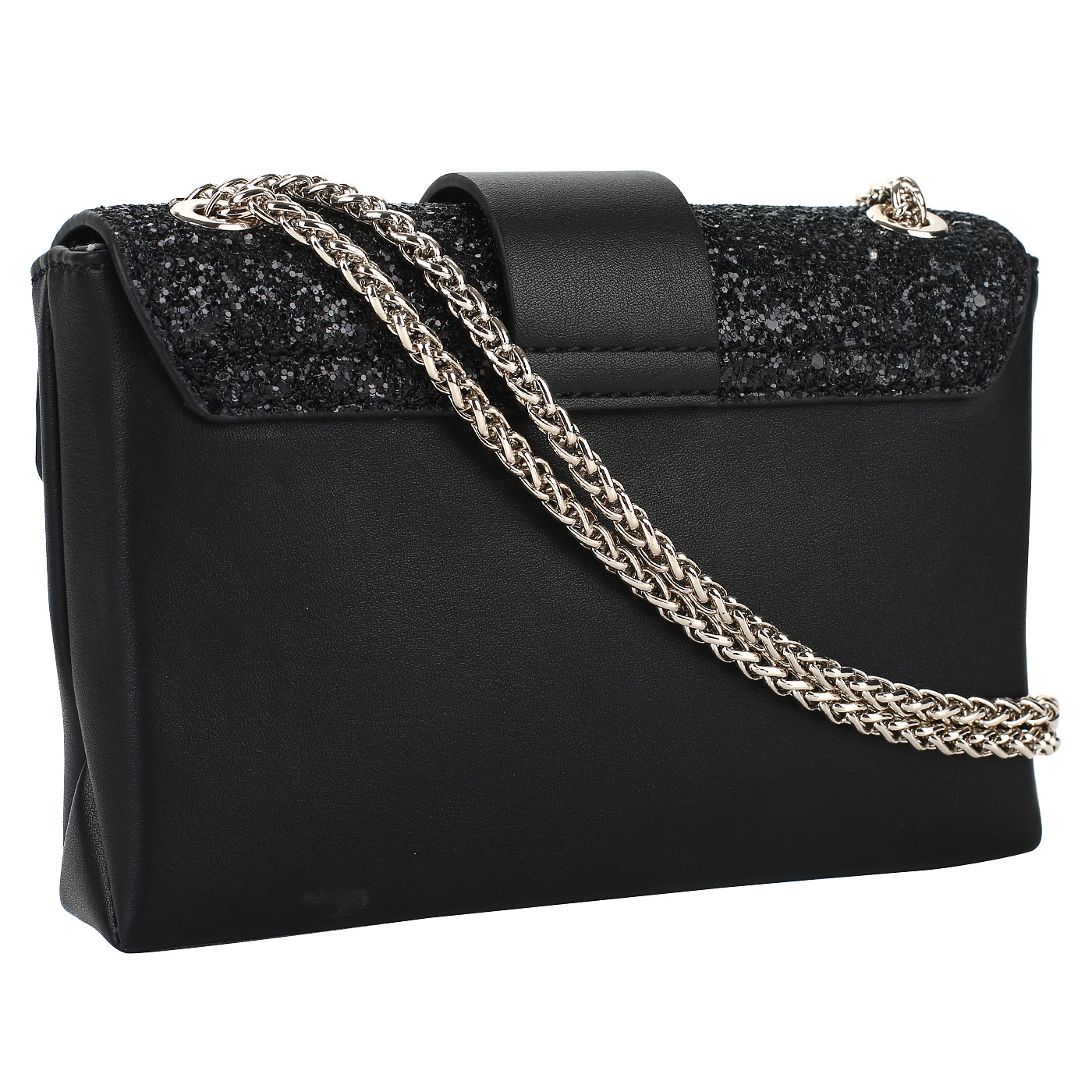 Черная сумочка с цепочкой Guess Summer Night City