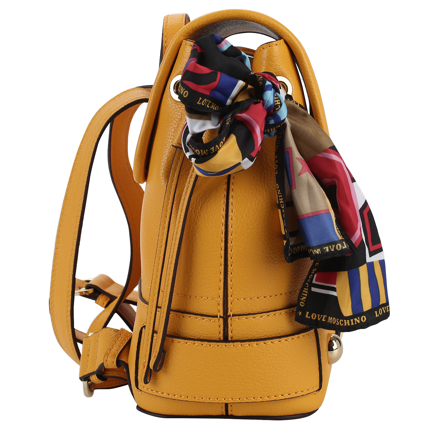 Рюкзак с платком Love Moschino Lettering LM