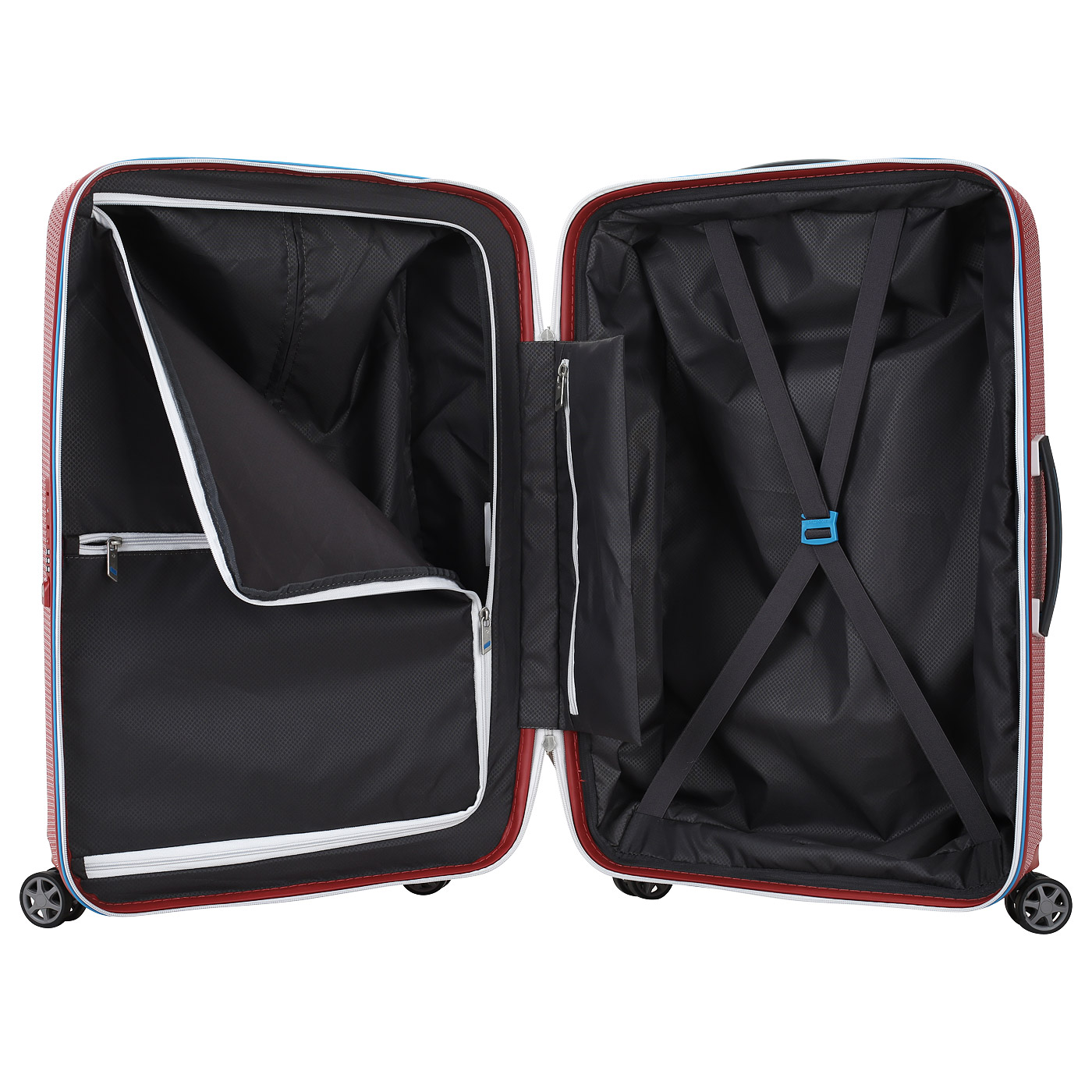 Чемодан средний M из поликарбоната с кодовым замком Samsonite MixMesh