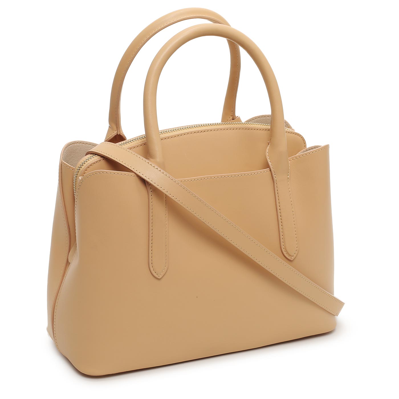 Кожаная сумка Aurelli Saffiano