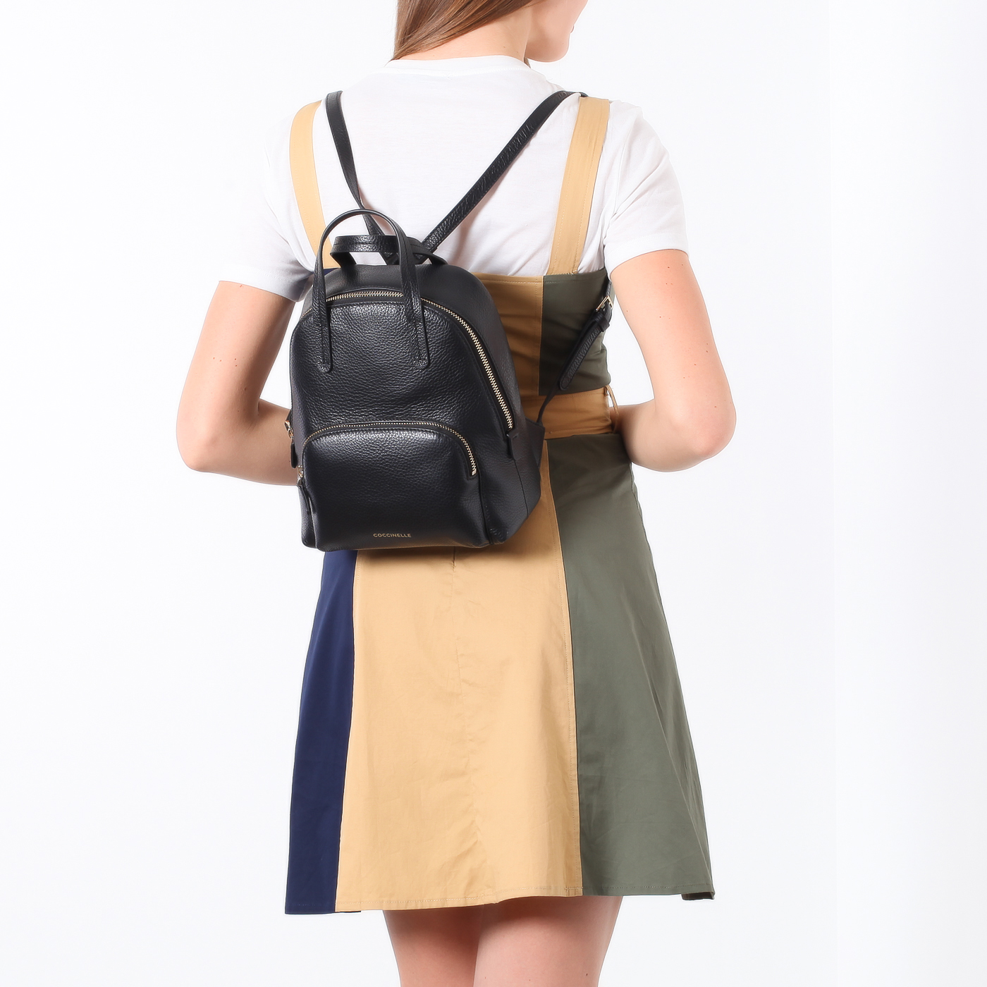 Рюкзак из мягкой кожи Coccinelle Dione