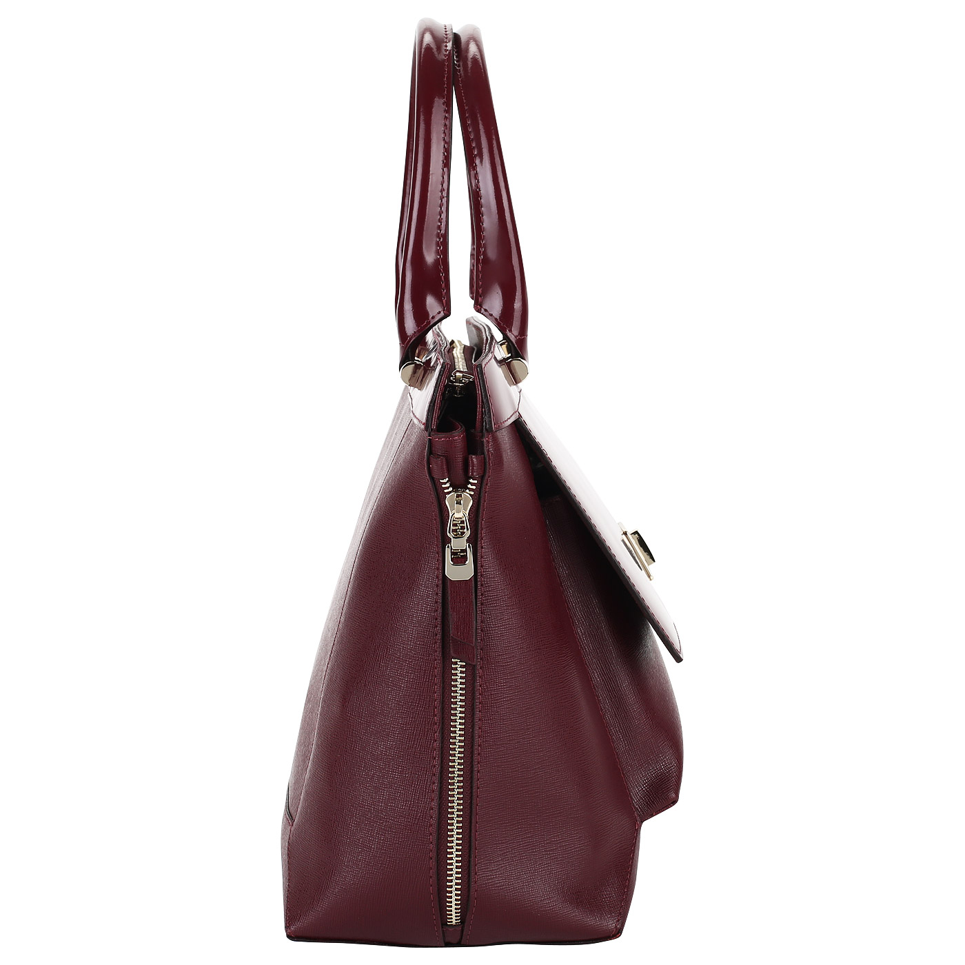 Женская сумка из комбинированной кожи Aurelli 