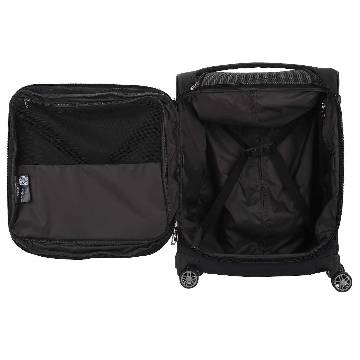 Чемодан для ручной клади тканевый с кодовым замком Samsonite B-Lite Icon