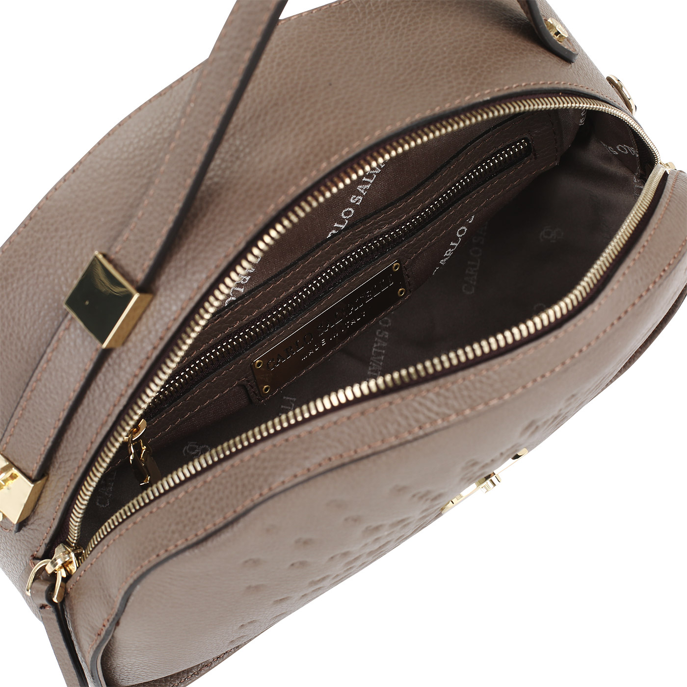 Сумка из натуральной кожи Carlo Salvatelli Gemma