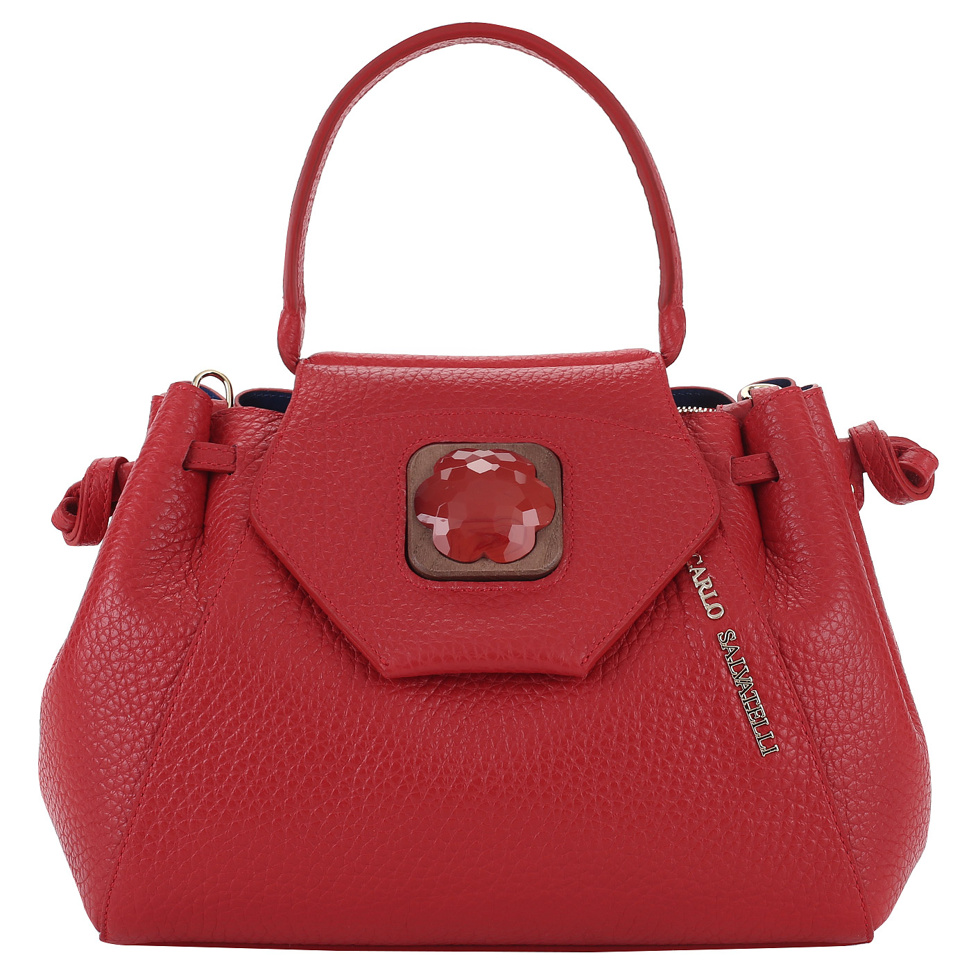 Carlo Salvatelli Сумка из натуральной кожи