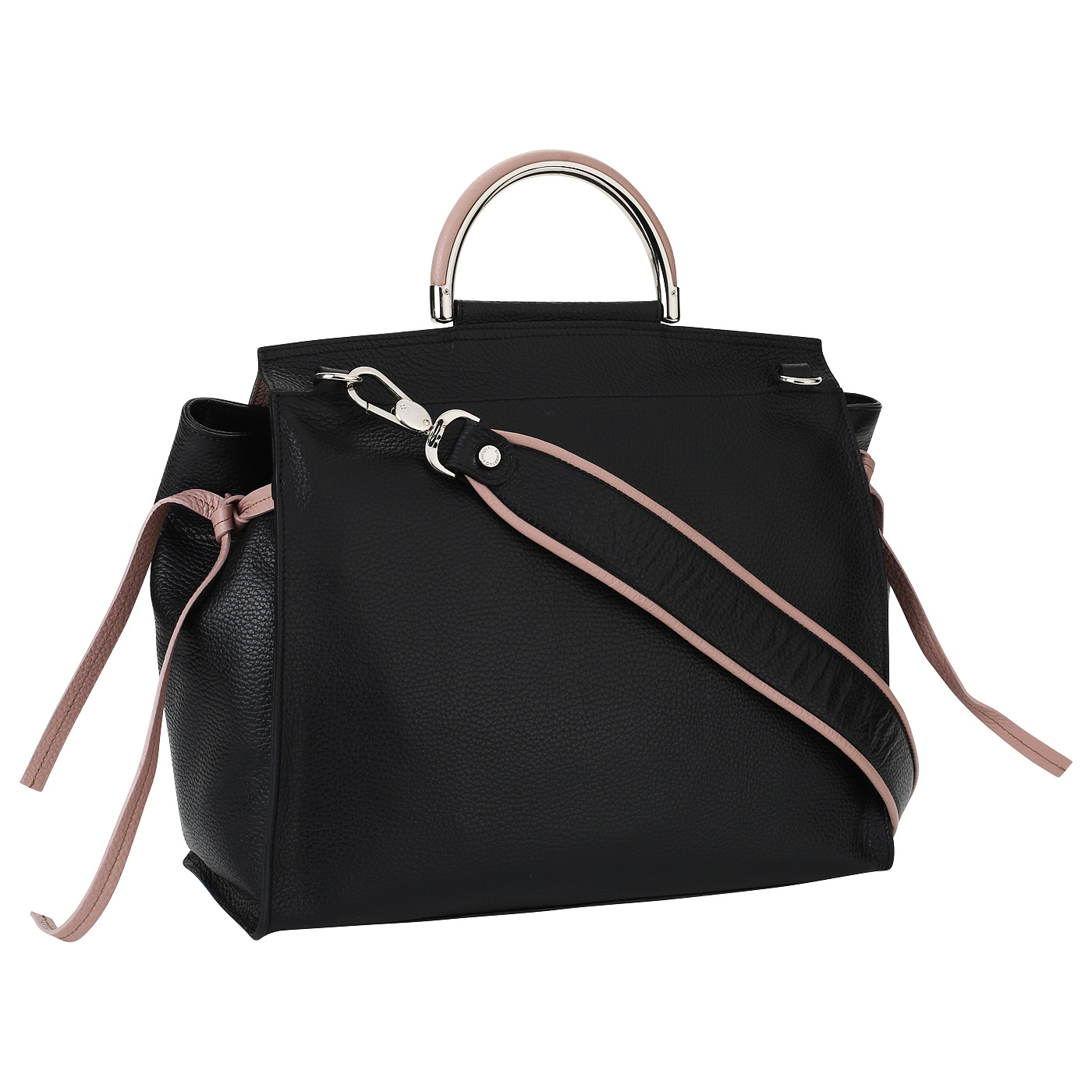 Вместительная кожаная сумка Roberta Gandolfi Canneloni