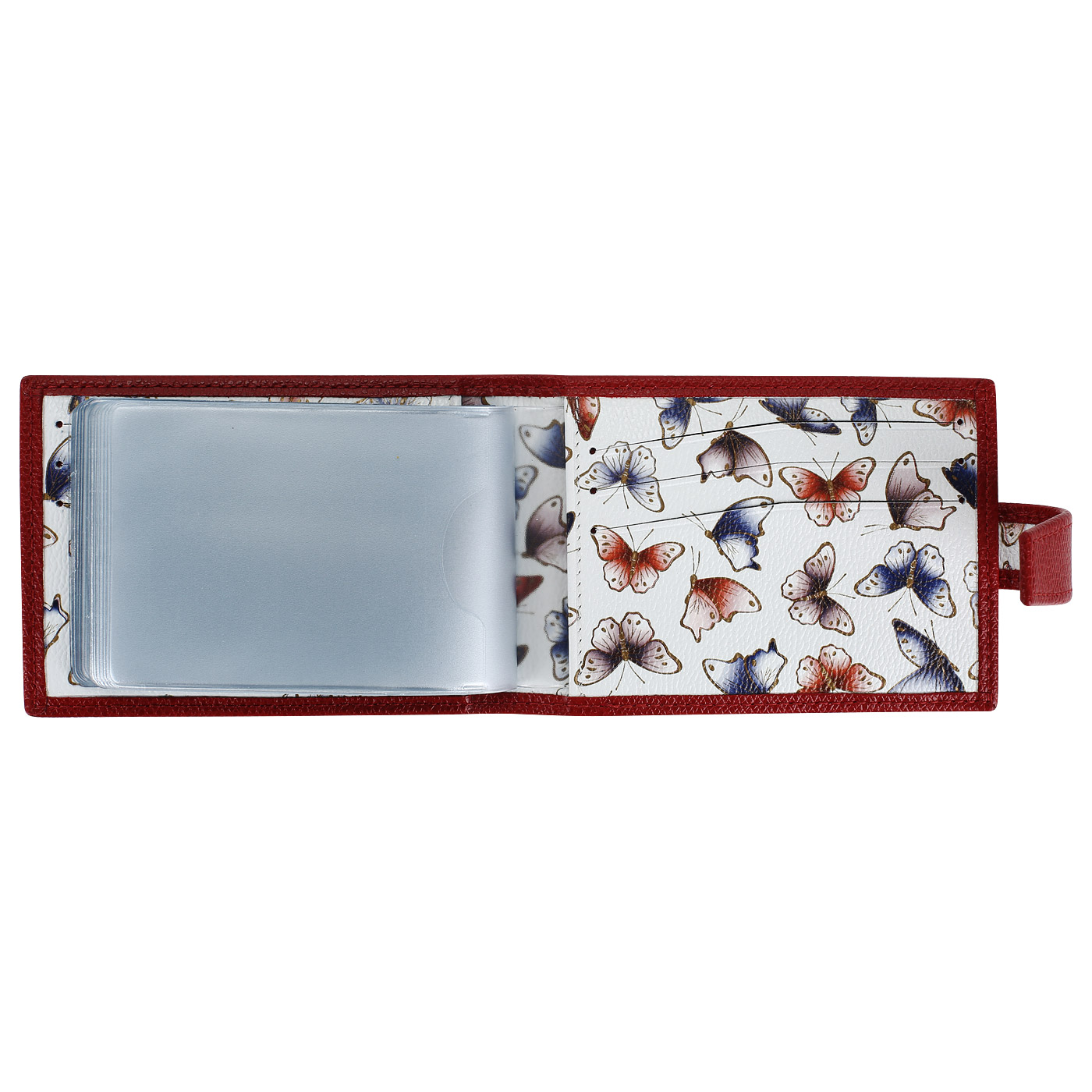 Маленькая визитница на кнопке Aurelli Alma fantasia