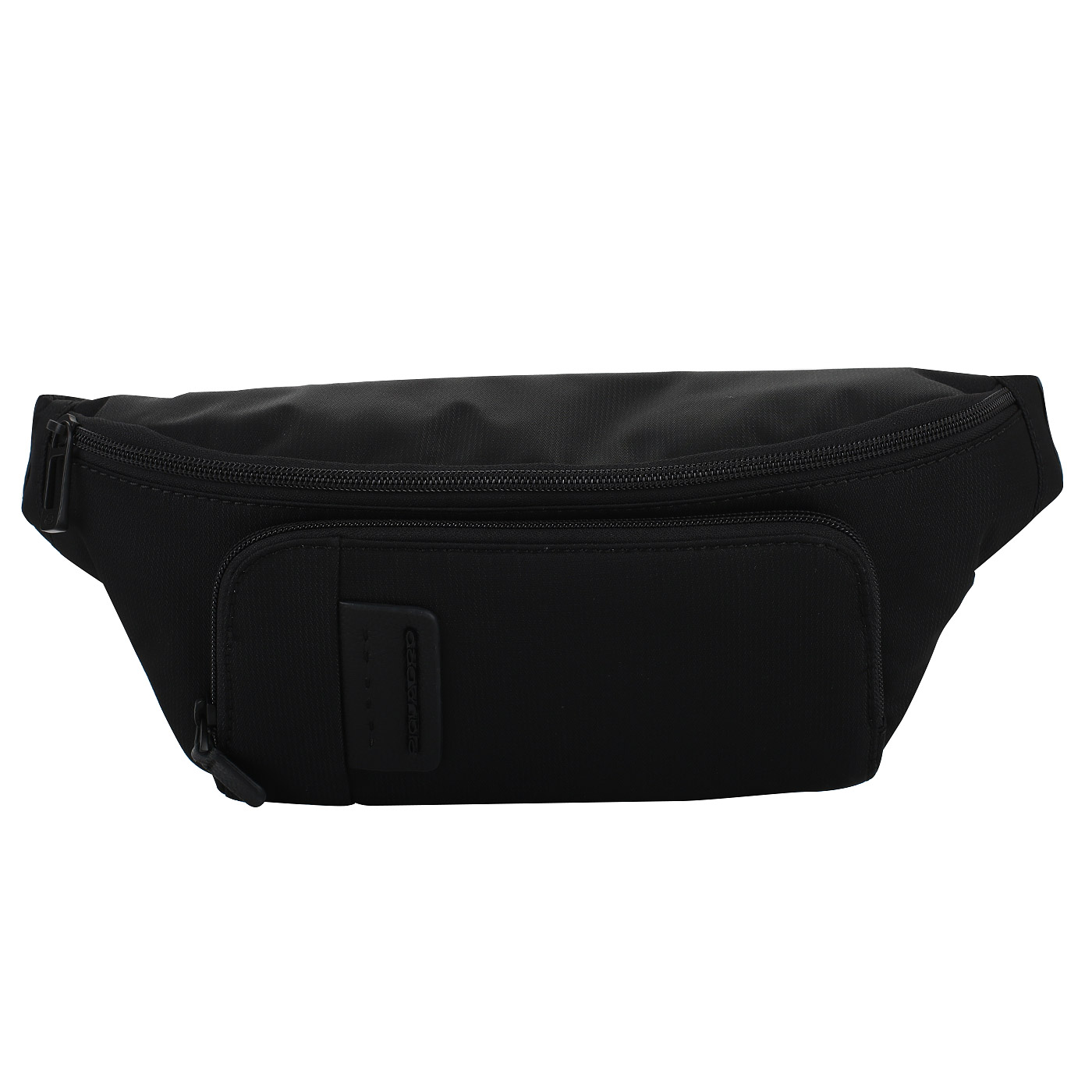 Piquadro Черная поясная сумка на молнии