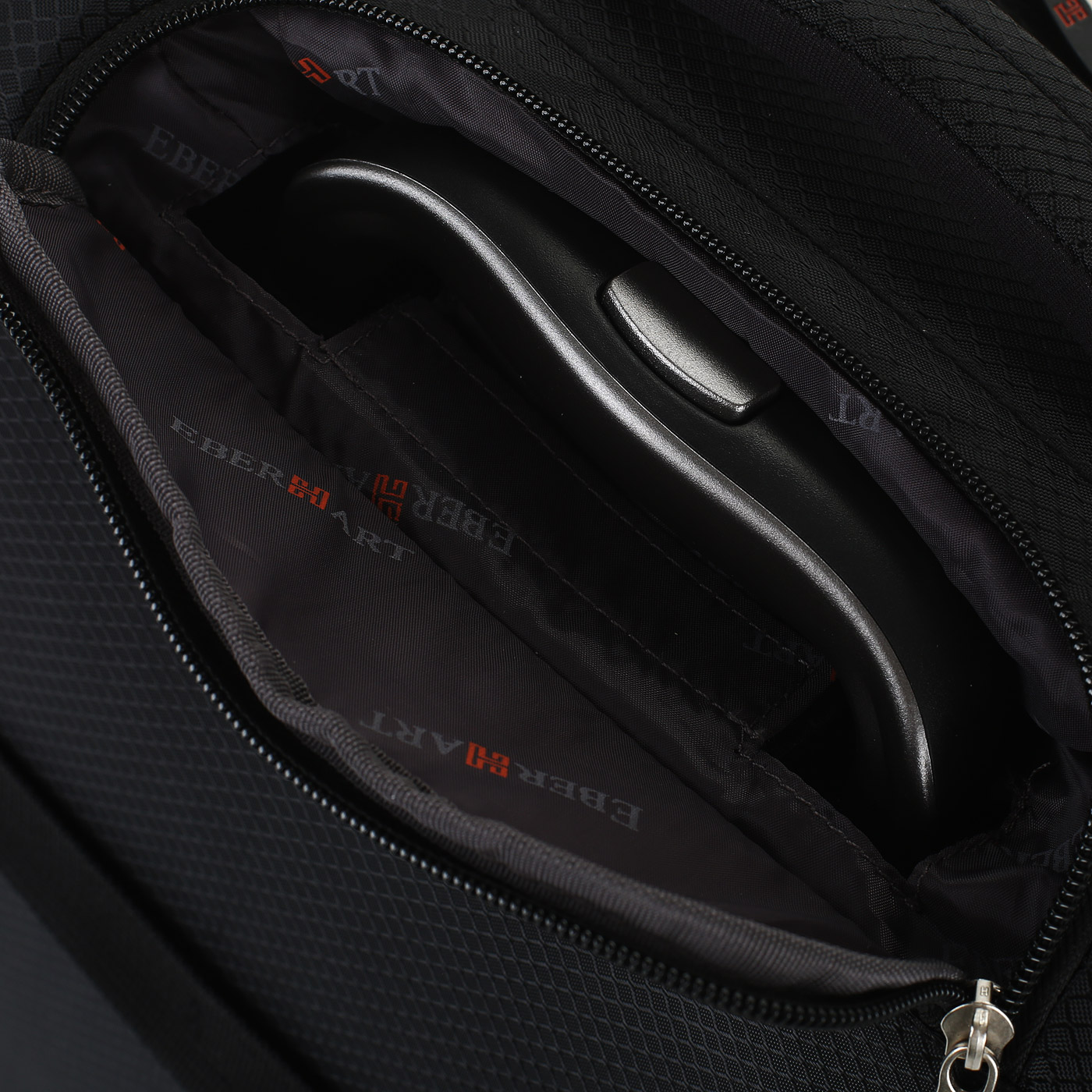 Чемодан маленький S тканевый Eberhart Oxygen