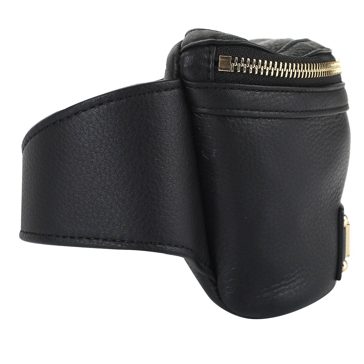 Кожаная поясная сумочка Love Moschino Classic leather