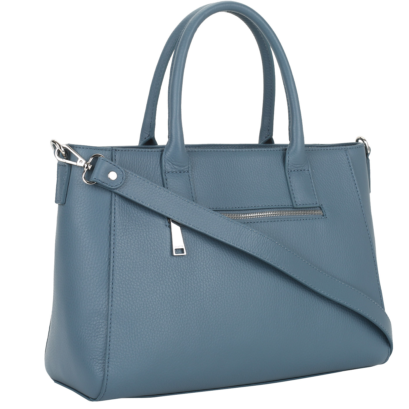 Кожаная сумка на молнии Chatte 