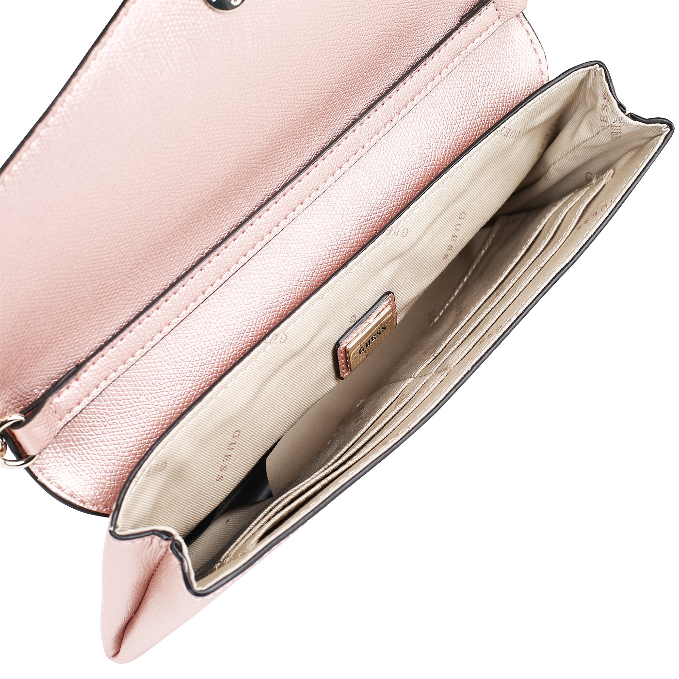 Женская сумочка с кармашками для карточек Guess Ever After