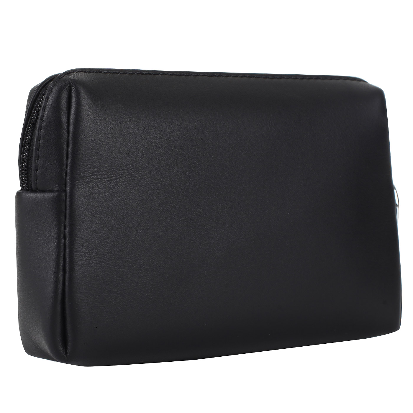 Черная кожаная косметичка Fiato Dream 