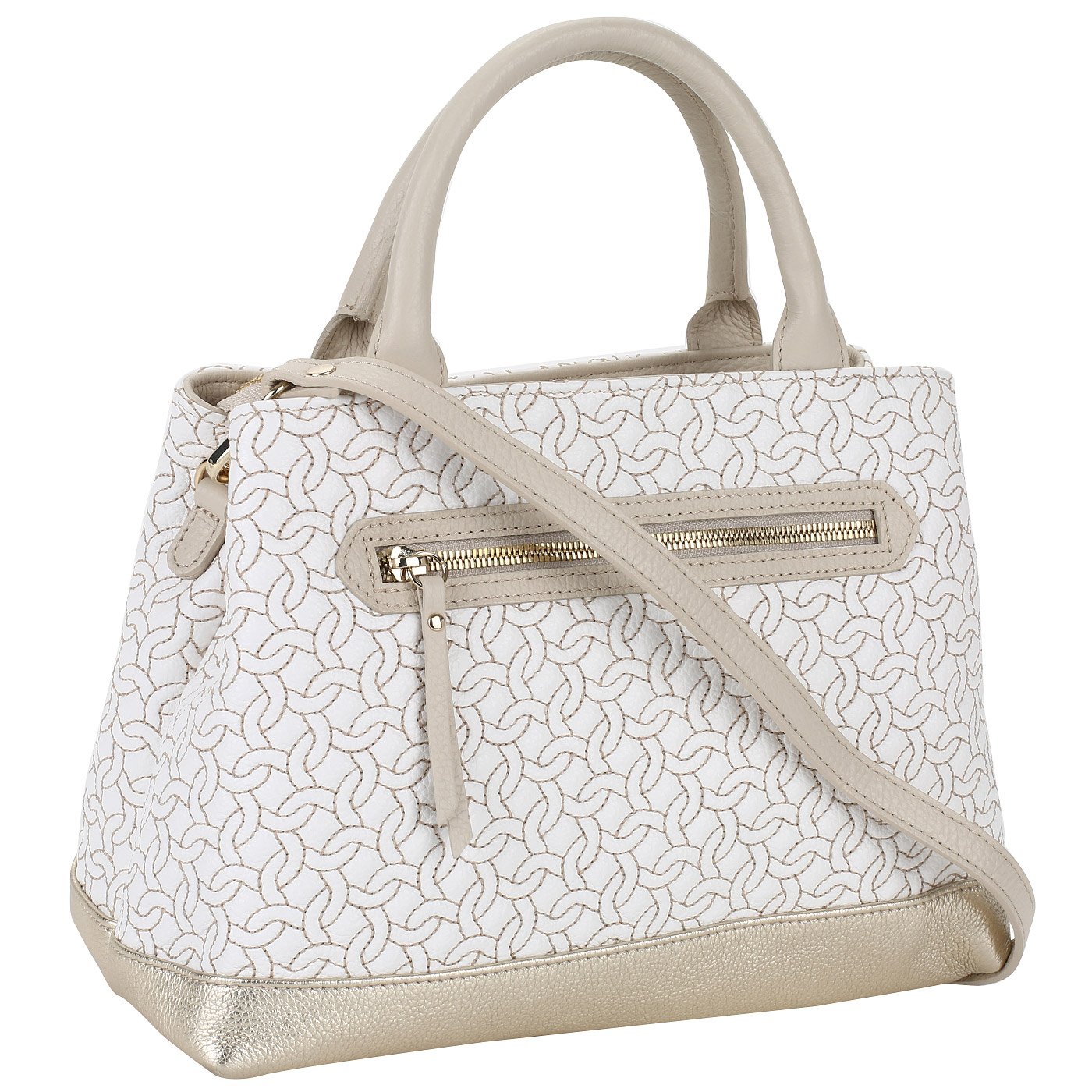 Стеганая сумка из кожи Marina Creazioni 