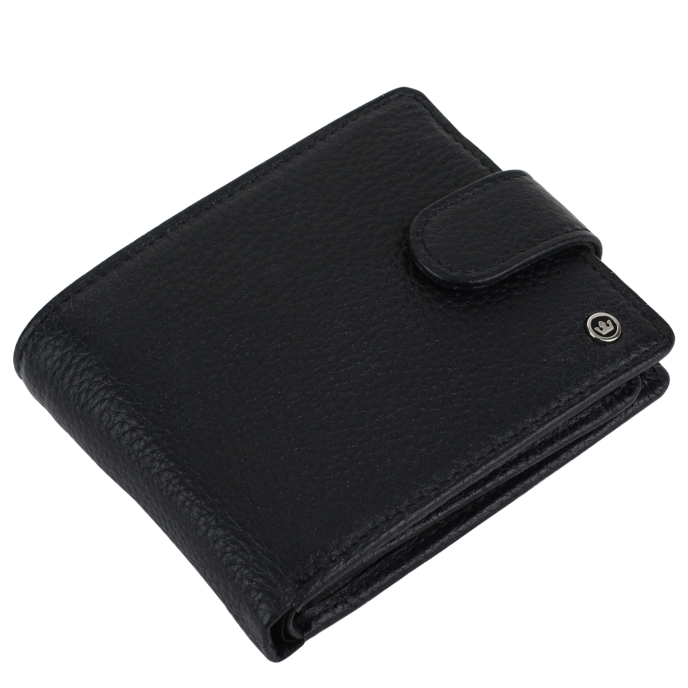 Компактное мужское портмоне из натуральной кожи Stevens 