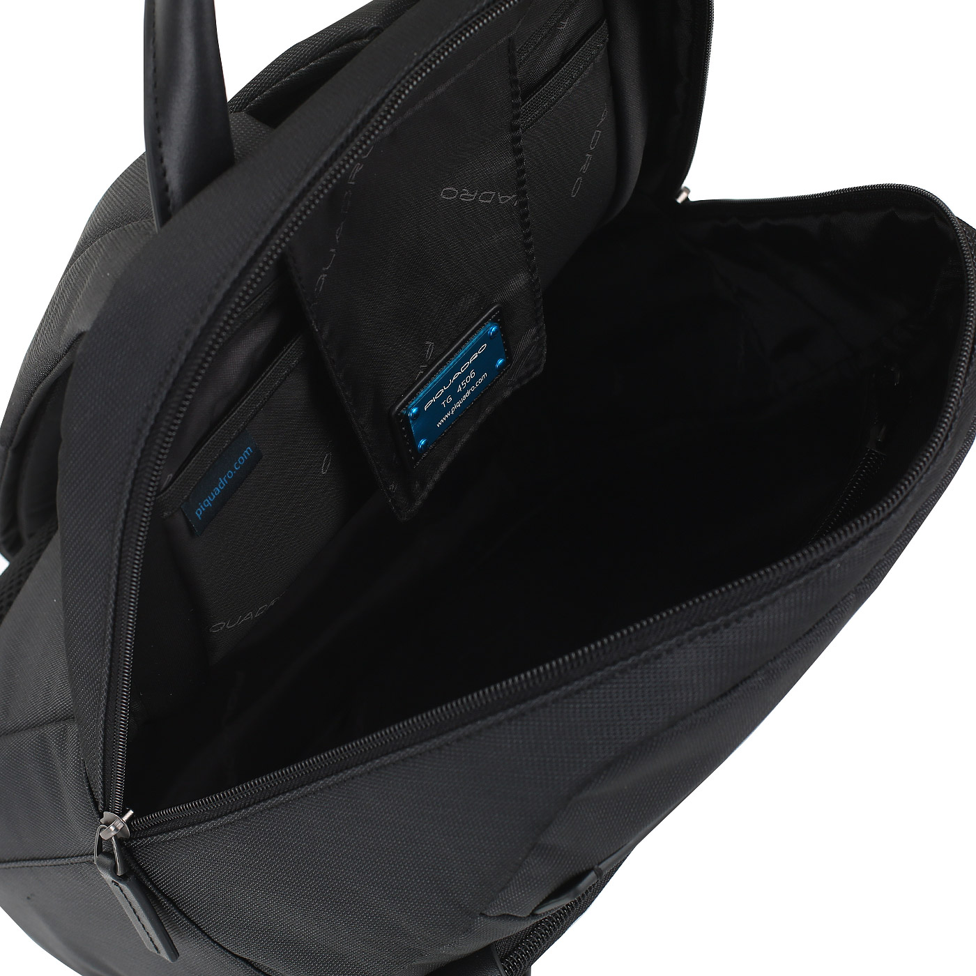 Черный рюкзак Piquadro Klout