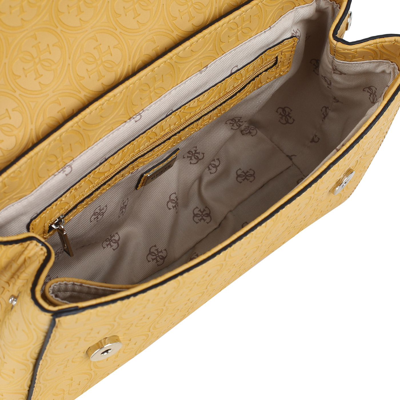 Тисненая сумка с откидным клапаном Guess Heritage Pop