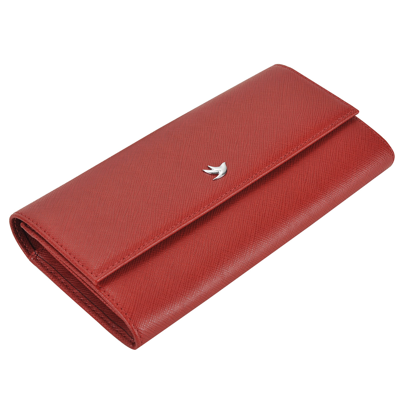 Женское портмоне из натуральной сафьяновой кожи Aurelli Alba