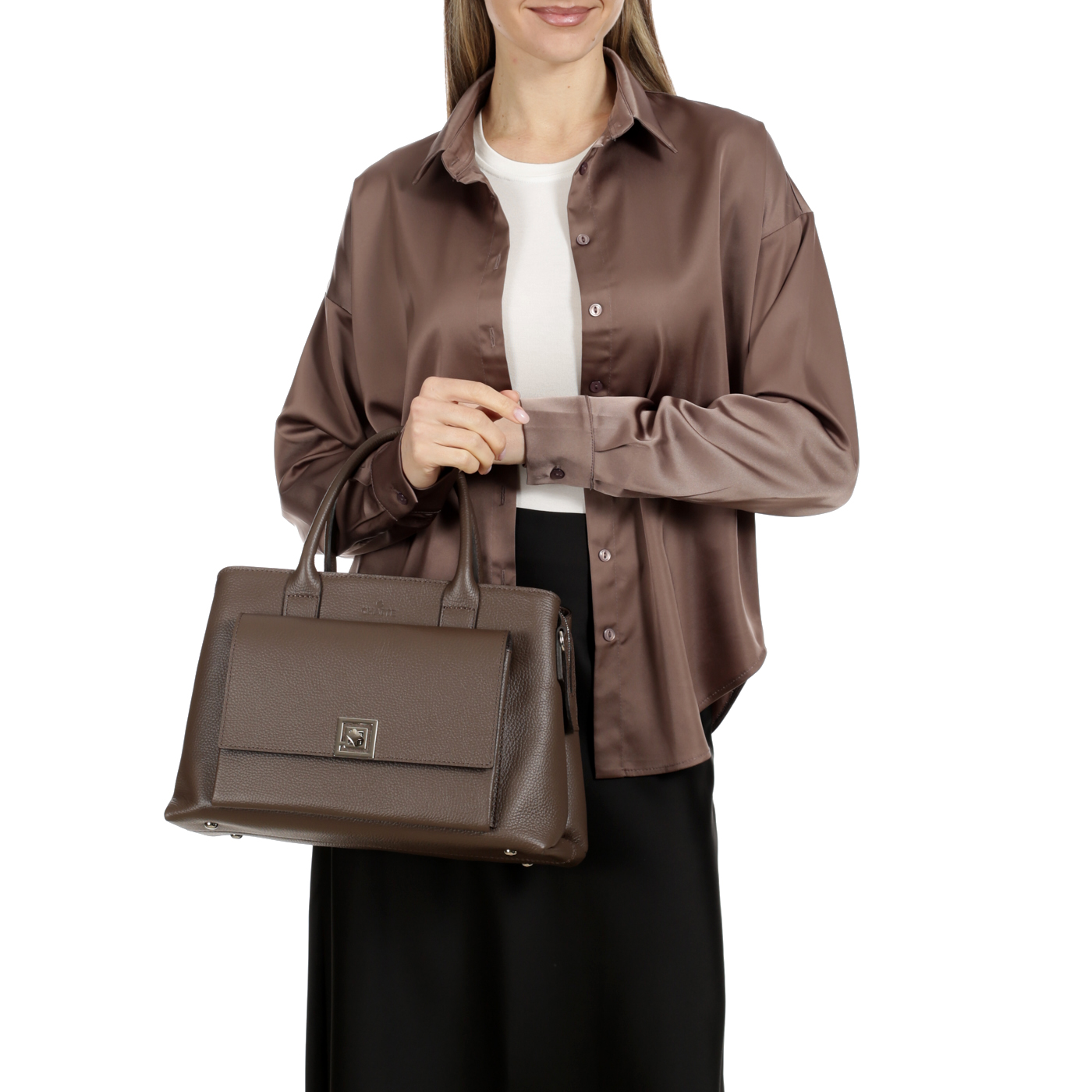 Кожаная сумка Chatte Marseille