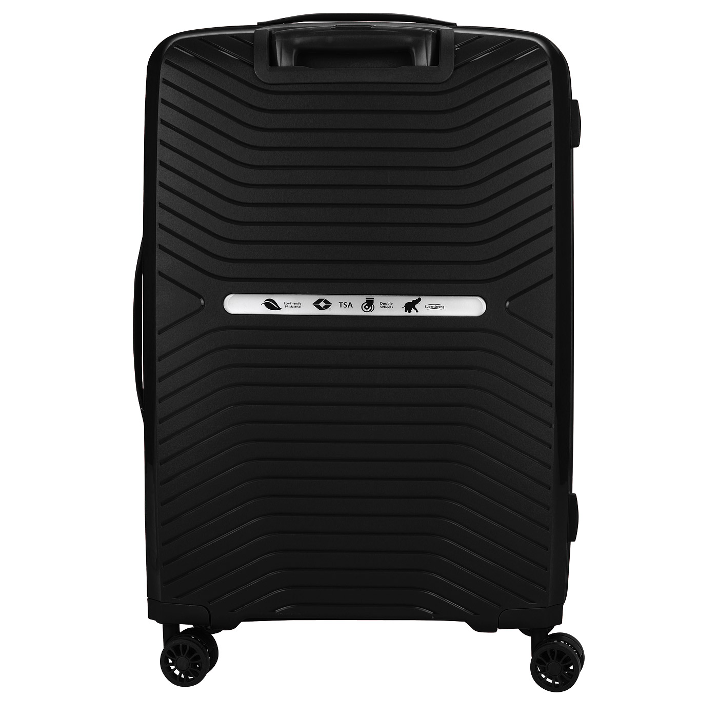 Чемодан средний M из полипропилена с кодовым замком Stevens Sunset