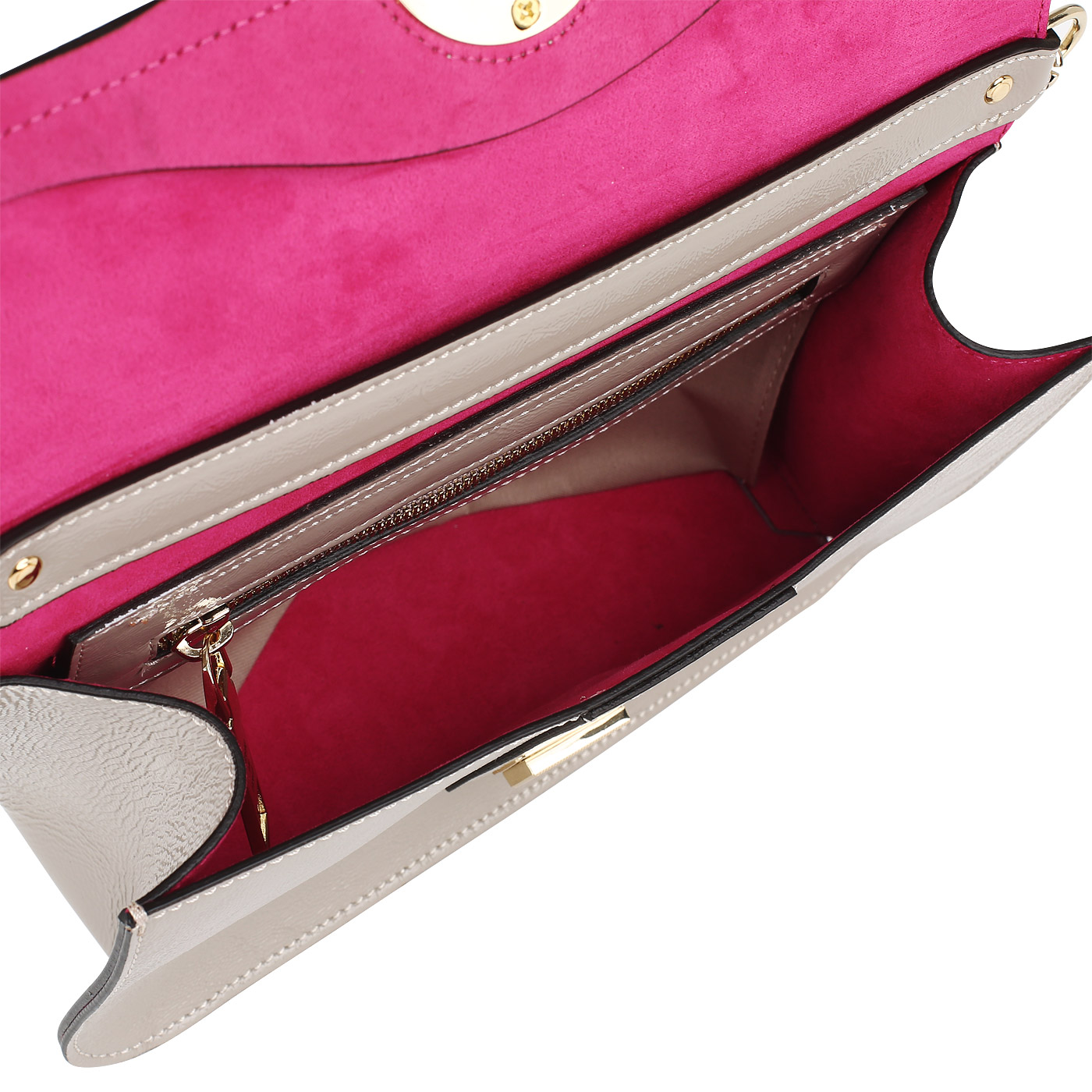 Сумочка на цепочке Carlo Salvatelli Naplak Camoscio