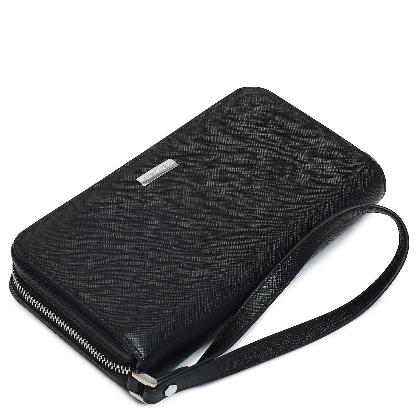 Сафьяновая сумка-визитка Neri Karra 