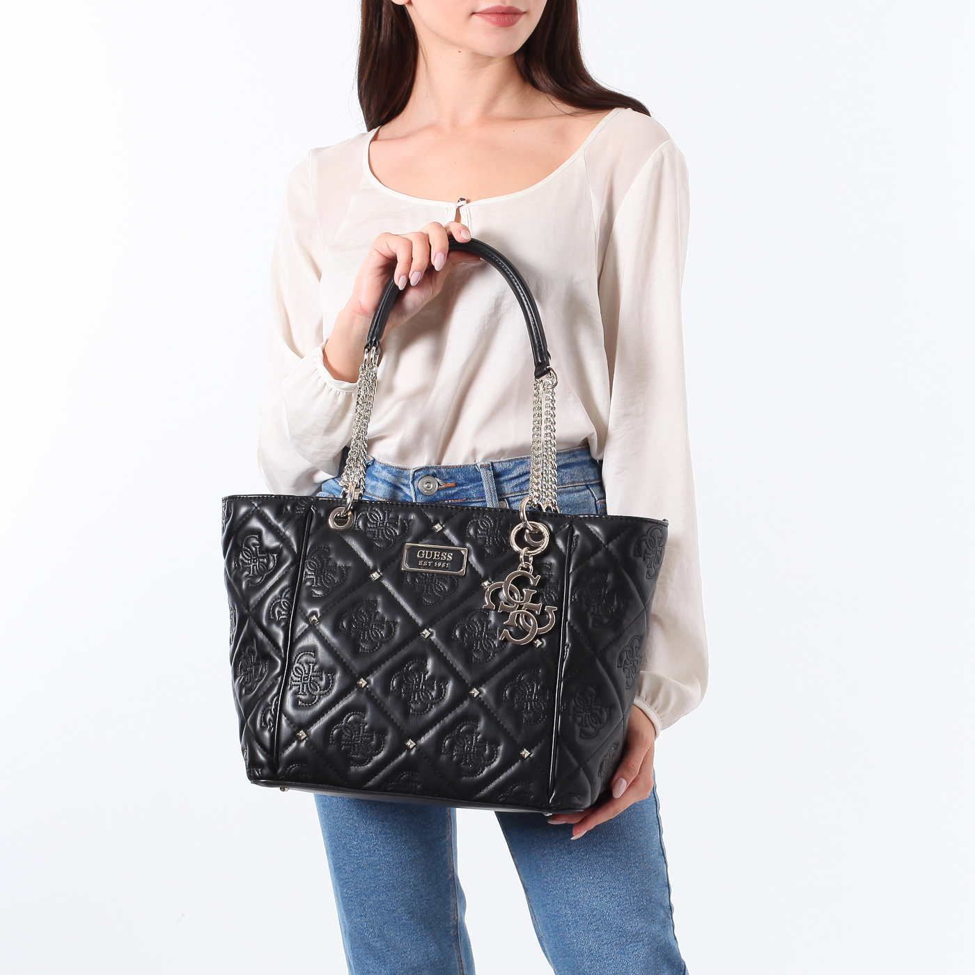 Сумка-трапеция Guess Shanina