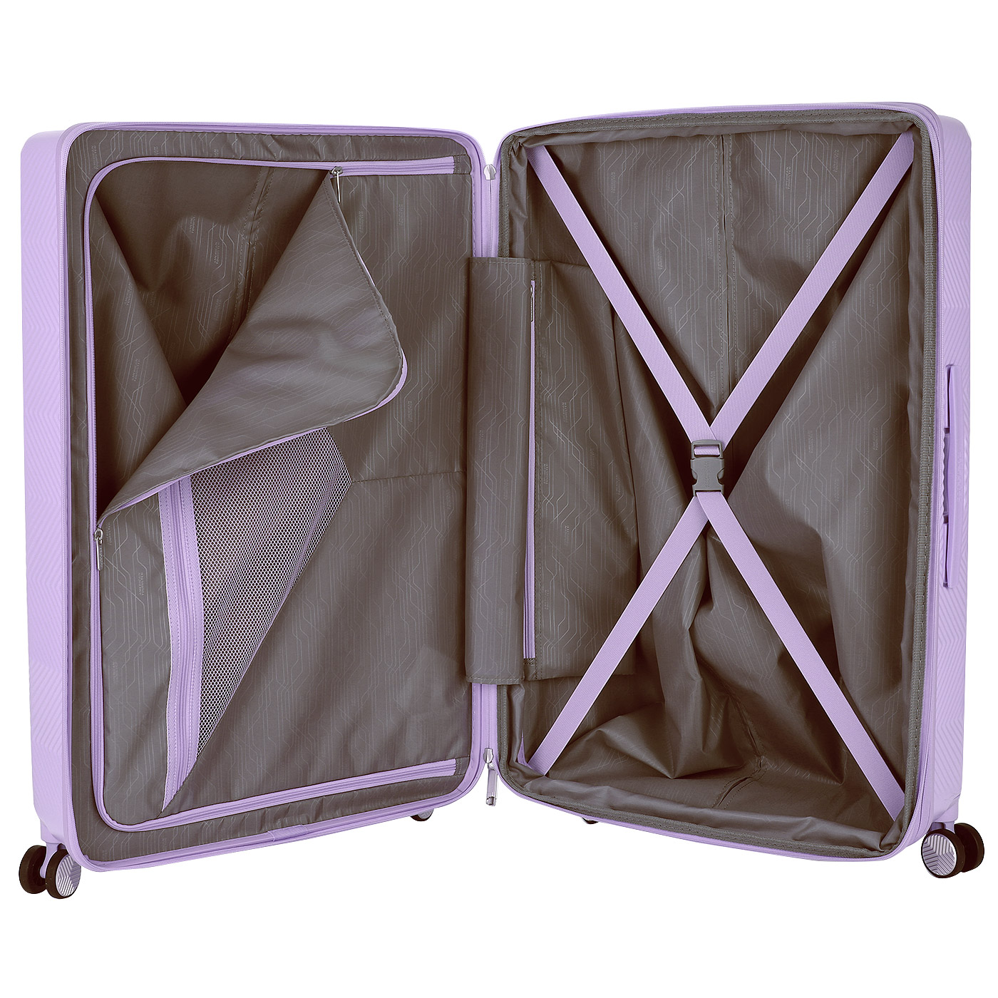 Чемодан большой L из поликарбоната с кодовым замком American Tourister Flylife