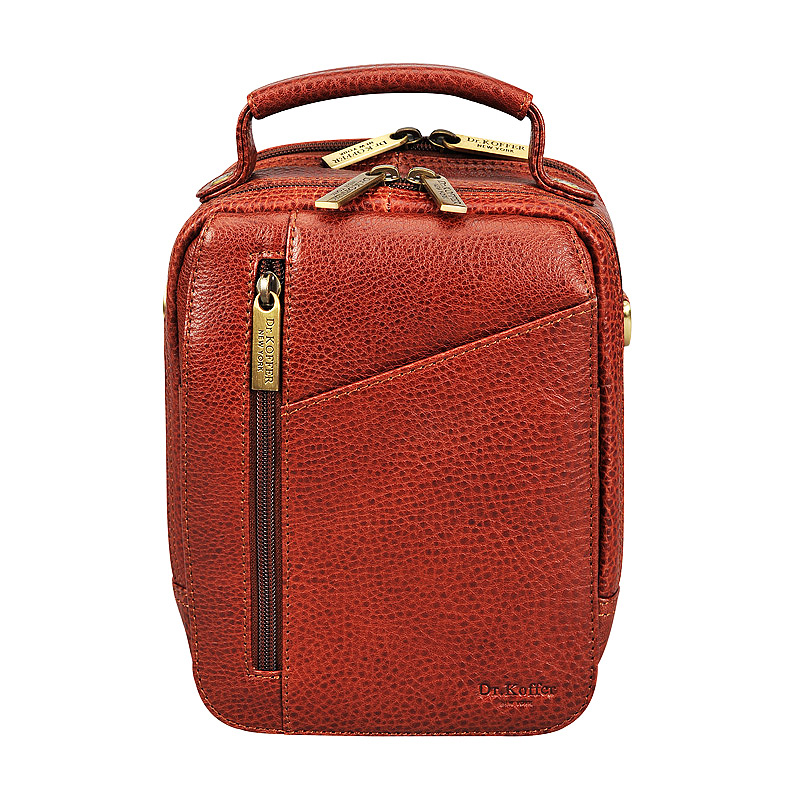 Dr. Koffer Мужская кожаная деловая сумка
