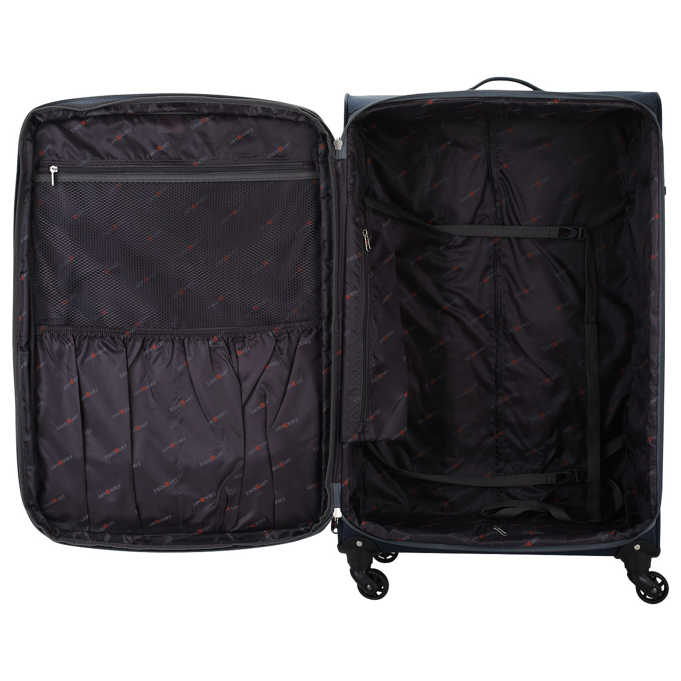 Чемодан большой L тканевый Eberhart Oxygen