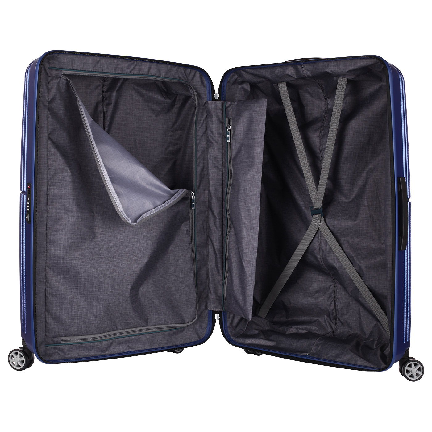 Чемодан большой L из поликарбоната с кодовым замком Samsonite Orfeo