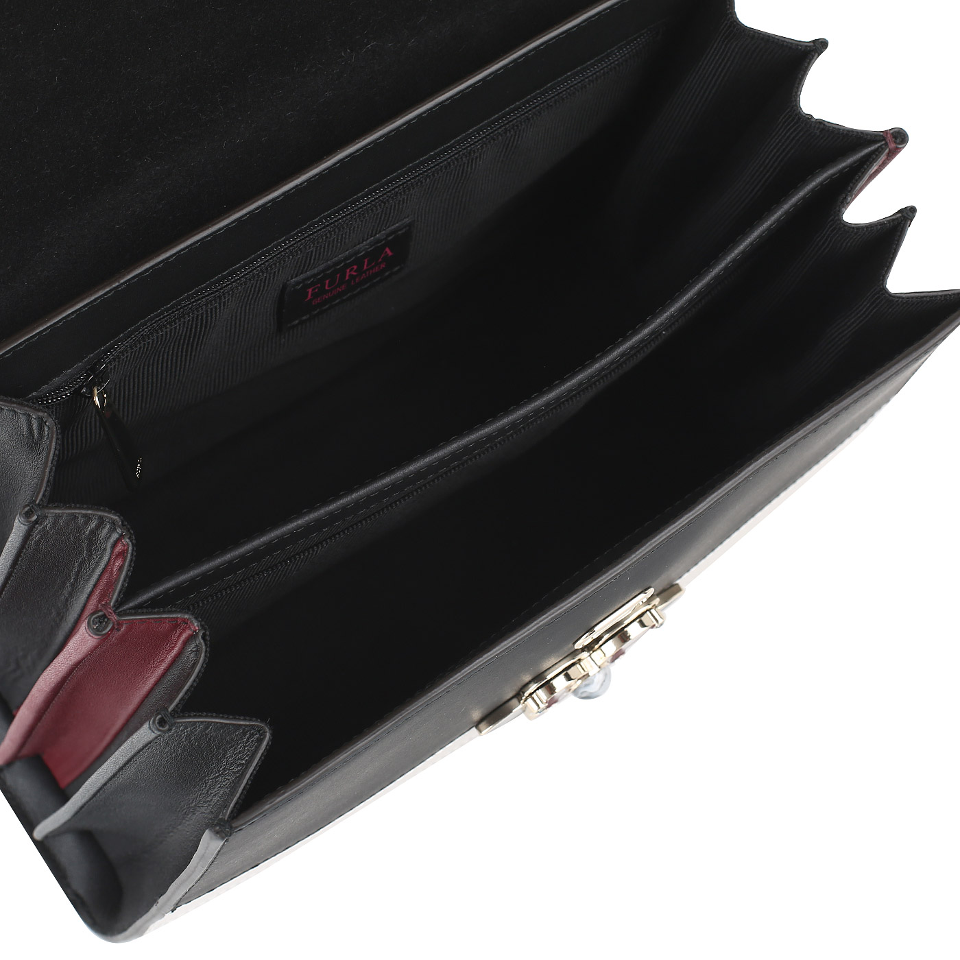 Сумка из гладкой кожи Furla Mughetto