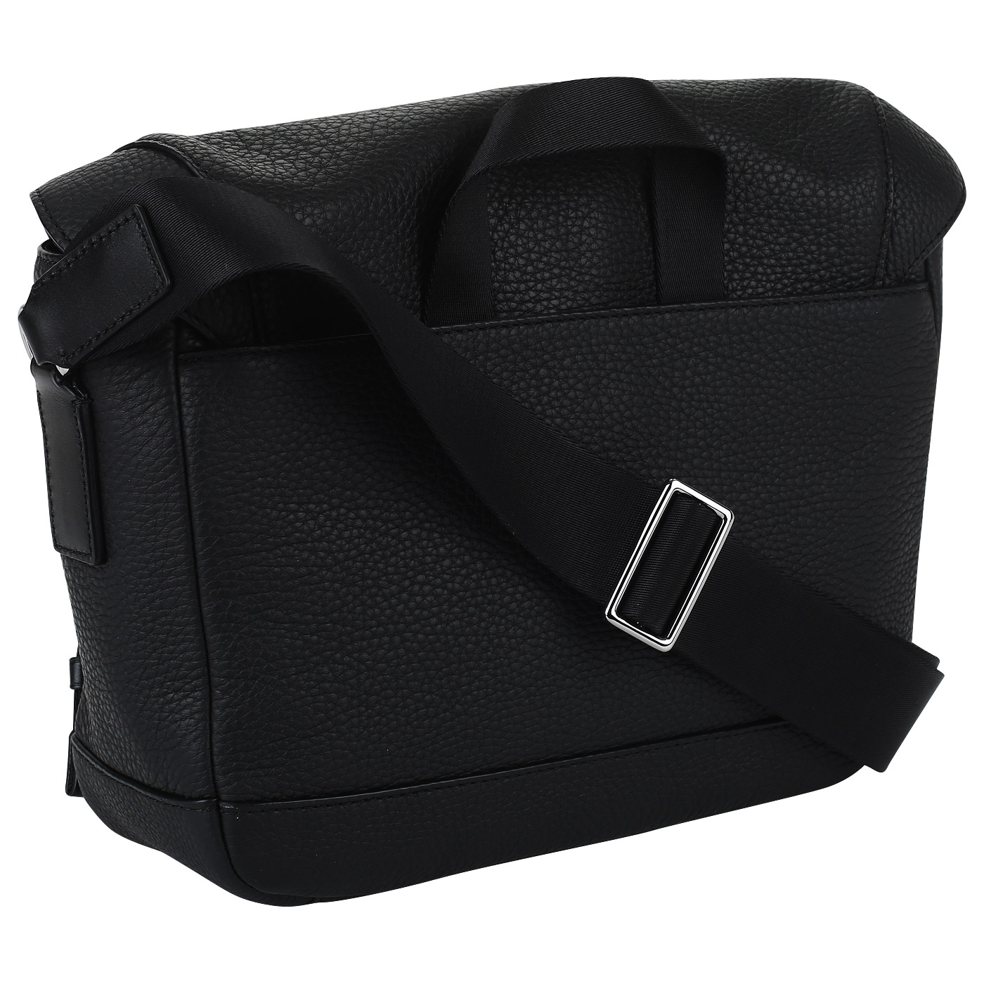 Черная кожаная сумка Michael Kors Men Greyson