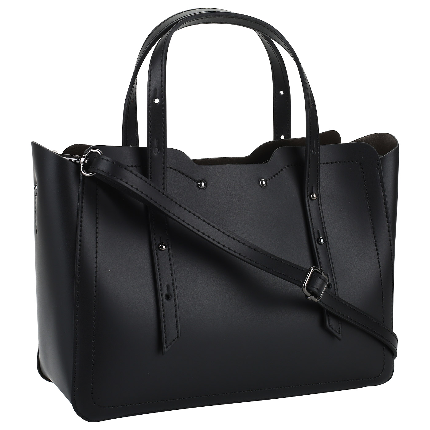 Черная сумка со съемными ручками Sara Burglar Diva